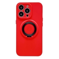 Husa protectie Vafy compatibila cu Apple iPhone 13 Pro Mag Safe Silicone Rosu