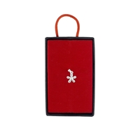 Pandativ din Argint 925, Jolie Silver, pentru Dama, Model Floare cu Pietre, 0.5 g, Design Fin si Elegant, Argintiu