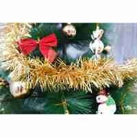 Beteala Craciun, Flippy, auriu, marimea: 2 m x 9 cm material:folie PVC, interior/exterior