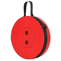 Scaun Telescopic Pliabil pentru Camping si Pescuit, Vafy, Portabil, Universal, Sustine 150 kg, ABS, Diametru 25 cm, Extensibil, Inaltime 45 cm, Multicolor