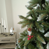 Brad artificial Christmas Deluxe by Sersimo, Frasin de Munte, 2D, 220cm