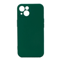 Husa pentru Samsung Galaxy S22 Plus, Vafy, Liquid Silicone, cu Microfibra pe interior, Protectie Antisoc, Verde inchis
