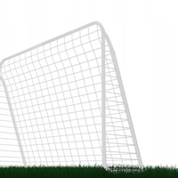 Poarta de fotbal pentru copii, 213x152x75 cm, alb – otel durabil, usor de asamblat, ideala pentru joaca in aer liber