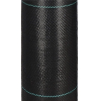 Folie agrotextil, mulcire, antiburuieni, filtru UV, 100 x 0.8metri, 70g/m2, negru