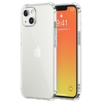 Husa protectie pentru Apple iPhone 11, Vafy, TPU, Antisoc, Protectie colturi, Rezistenta la impact, 1.5 mm, Transparenta