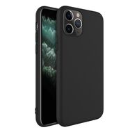 Husa protectie Vafy compatibila cu Apple iPhone 13 Pro Max Matte Tpu Negru Mat