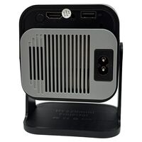 Video Proiector Portabil HY320 MINI, Flippy, Inteligent pentru Jocuri, Ultra HD 1920 x 1080, Wireless, Compatibil cu Android/iOS, AC, 17 x 10 x 9 cm, Negru