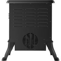 Semineu Electric, Vafy, cu Efect Flacara, 1500/1200W, Incalzire PTC, 220 V, din Plastic Ignifug, 38 x 23 x 45 cm, Negru
