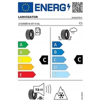 Anvelopa Iarna LANVIGATOR WINTERGRIP HP 215/55R16 97H XL, Aderenta Sporita pe Zapada si Umed, Confort si Durabilitate