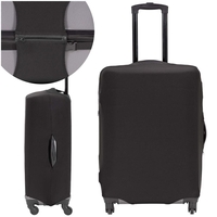 Husa protectie troler, elastica, marime L, cu fermoar dublu si catarama, negru