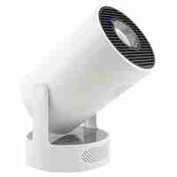 Video Proiector Portabil cilindric HY300ULTRA, Flippy, Inteligent, ULTRA HD 4K 1920 x 1080, Wireless, Compatibil cu Android/iOS, DC, 17 x 11 x 9.5 cm, Alb