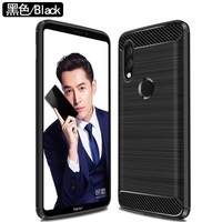 Husa Protectie, Vafy, compatibila cu Honor 90 Lite/X50i, TPU Carbon, Negru