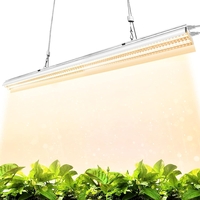 Lampa dubla pentru cresterea plantelor Flippy, 50 cm, T5, tehnologie LED, nu afecteaza plantele, potrivit pentru intregul ciclu de crestere, lumina alb calda