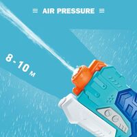 Set 2x Pistol cu Apa pentru Copii, Flippy, 6ani+, cu baloane de apa, Albastru + Roz, 1x 600 ML + 1x 550 ML