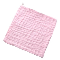 Prosop Absorbant, Flippy, din Bumbac, 6 Straturi, 30 x 30 cm, Roz