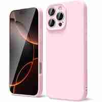 Husa de Protectie Matte TPU, Vafy, pentru Realme C55, Protectie Camera, Antisoc, Antizgariere, Antialunecare, Acoperire Completa, Roz