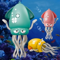 Caracatita Dansatoare, Flippy, +3 Ani, 3 Moduri, din ABS, Incarcare USB, cu Undita Inclusa, 12.6 x 7.6 x 20.7 cm, Verde