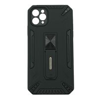 Husa de protectie Vafy pentru Apple iPhone 12 Pro Max Defender Model 4 cu suport, Negru