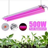 Lampa dubla pentru cresterea plantelor Flippy, 50 cm, T5, tehnologie LED, nu afecteaza plantele, potrivit pentru intregul ciclu de crestere