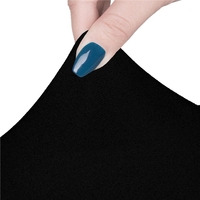 Set 4 huse pentru scaune de evenimente, marime universala, poliester si spandex, negru