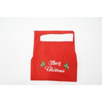 Sort Craciun, Flippy,cu inscriptie Marry Christmas, rosu, pentru adulti, poliester