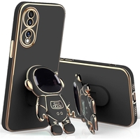 Husa Telefon 2in1, Vafy, Compatibila Huawei Mate 50 Pro, Carcasa TPU cu Suport Inclus Tip Astronaut, Protectie Camere, Negru