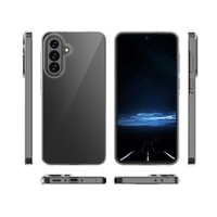 Husa Telefon, Vafy, Compatibila Samsung Galaxy A15/A15 5G, Protect Plus TPU, 0.8-0.9 mm, Transparent