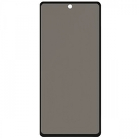 Folie Sticla Securizata, Vafy, Pentru Xiaomi Redmi Note 13 Pro Plus, Privacy Classic, 2.5D, Confidentialitate 35°, Negru Transparent