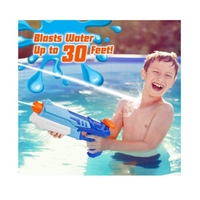 Pistol cu Apa pentru Copii, Rezervor, Pentru Piscina/Plaja, Flippy, 6ani+, Albastru, 300ML