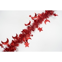 Beteala Craciun, Flippy, roșu, marimea: 2 m x 9 cm x 5 cm material:folie PVC, interior/exterior