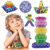 Set 178 Piese Betisoare Magnetice, Flippy, din Plastic/Magnet, +3 Ani, Multicolor
