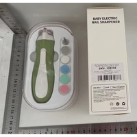 Pila Electrica, Flippy, pentru Copii si Bebelusi, din ABS, 6 Accesorii, cu Lumina LED, 9.5 x 6 x 17 cm, Verde