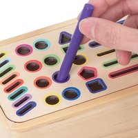 Jucarie de Sortare, Flippy, din Lemn, +36 Luni, Tip Montessori, Multicolor