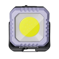 Lanterna Tip Breloc, Vafy, 5 Moduri de Luminat, Incarcare USB Tip C, 5W, Impermeabila IPX5, 500 lm, COB, Mov