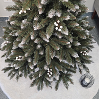 Brad artificial Christmas Deluxe by Sersimo, WhiteBerry, 2D, 180cm