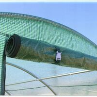 Folie pentru sera de gradina, 8x3 m, material PE 140 g/m, rezistenta la UV4, verde transparent