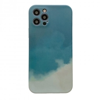 Husa protectie Vafy compatibila cu Apple iPhone 7/8G/SE2020 Tpu Ombre, Verde/Alb