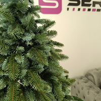 Brad artificial Christmas Deluxe by Sersimo, Canada argintiu, 3D,180cm