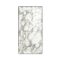 Set 10 Placi Tapet, Vafy, 60 x 30 cm, Grosime 1.5 mm, din PVC, Model Imitatie de Marmura, Suprafata acoperita 1.8 mp, Gri