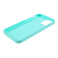 Husa protectie Vafy compatibila cu Apple iPhone 13 Matte Tpu Turcoaz Mat
