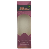Set 100 Bucati Ambalaje de Carton pentru Martisoare, Flippy, Cutii Brosa, Model Primavara, Mov