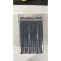Set Cutie 36 Markere, Flippy, cu Alcool, Artist Markers, Cutie Plastic cu Maner, Multicolor