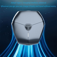 Aparat de Ras Portabil, Vafy, 8W, Autonomie 60 min, Incarcare Cablu Type C Inclus, Periuta de Curatare, Husa, Reincarcabil, 7.3x7.5x3.3 cm, Negru