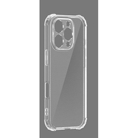 Husa de Protectie, Vafy, pentru Apple iPhone 16 Pro, TPU Protect Plus, cu Dust Plug, Transparent