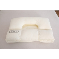 Perna Ortopedica 3 in 1, Vafy, Strat Dublu, Protectie Cervicala, pentru Adulti, 45 x 70 cm, Alb