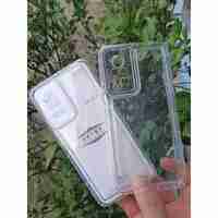 Husa de protectie Vafy, Airbag Shock Absorption, TPU, pentru Apple iPhone 14 Pro , Transparent