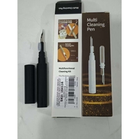 Kit de Curatare Casti 3in1, Flippy, Multifunctional, din ABS, 10.6 x 1.3 x 1.3 cm, Negru