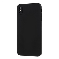 Husa protectie compatibila cu Apple iPhone XS Max Liquid Silicone Case Negru