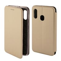 Husa de protectie Vafy compatibila cu Samsung Galaxy A32 4G Magnet Book Case Auriu