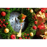 Ornament brad, Flippy, Clopotei, Auriu, Lucios, 10*23CM, Acril, Interior/ Exterior